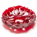 Stylish Red Glass Bowl Awards